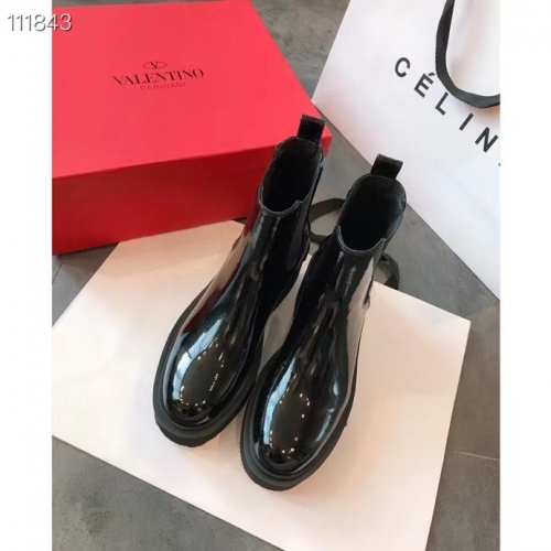 Replica Valentino Boots For Women #1027314 $98.00 USD for Wholesale