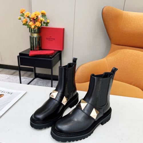Replica Valentino Boots For Women #1027317, $102.00 USD, [ITEM#1027317], Replica Valentino Boots outlet from China