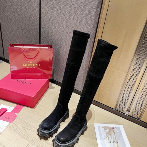 Replica Valentino Boots For Women #1027342, $112.00 USD, [ITEM#1027342], Replica Valentino Boots outlet from China