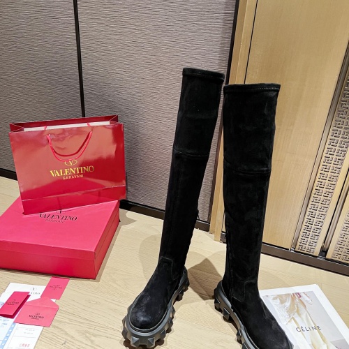 Replica Valentino Boots For Women #1027342 $112.00 USD for Wholesale