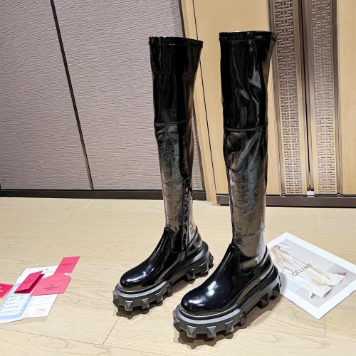 Replica Valentino Boots For Women #1027345, $112.00 USD, [ITEM#1027345], Replica Valentino Boots outlet from China