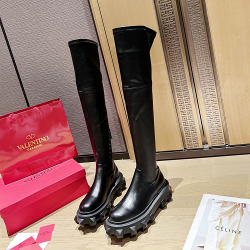 Replica Valentino Boots For Women #1027346, $112.00 USD, [ITEM#1027346], Replica Valentino Boots outlet from China