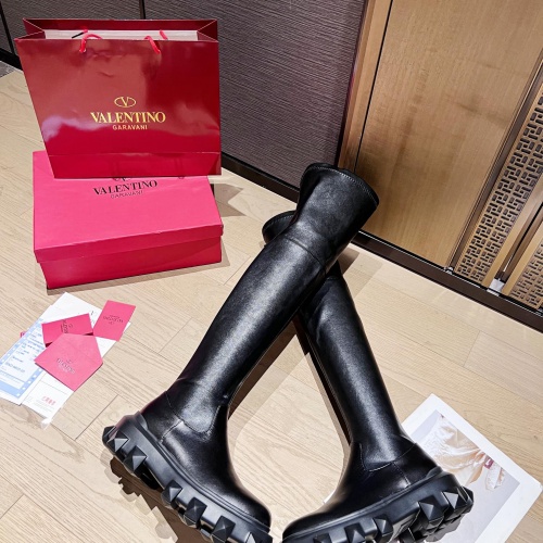 Replica Valentino Boots For Women #1027346 $112.00 USD for Wholesale
