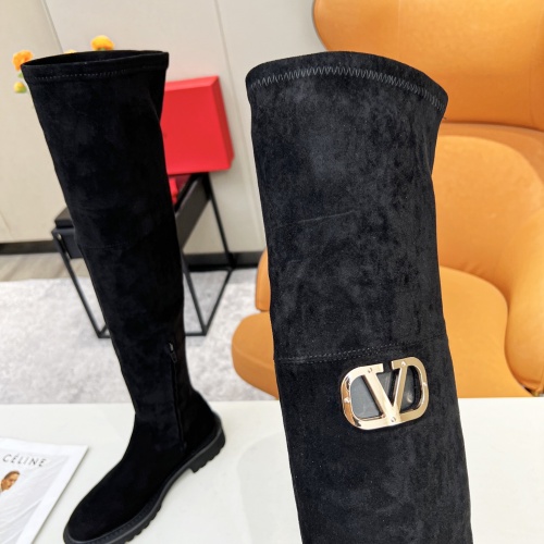 Replica Valentino Boots For Women #1027347 $112.00 USD for Wholesale
