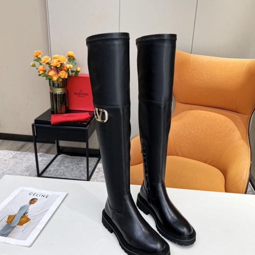 Replica Valentino Boots For Women #1027348 $112.00 USD for Wholesale
