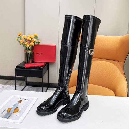 Replica Valentino Boots For Women #1027349, $112.00 USD, [ITEM#1027349], Replica Valentino Boots outlet from China