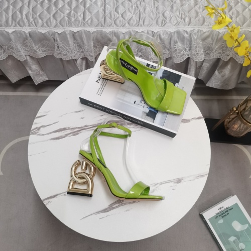 Replica Dolce & Gabbana D&G Sandal For Women #1027356 $125.00 USD for Wholesale