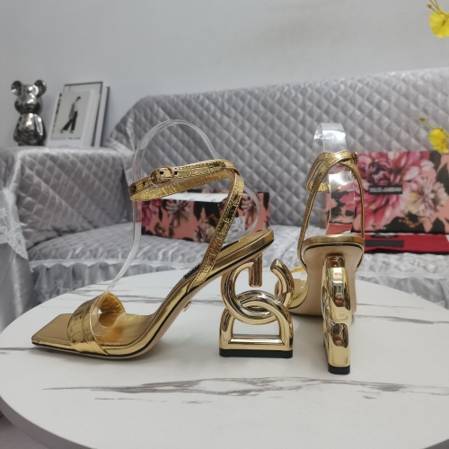 Replica Dolce & Gabbana D&G Sandal For Women #1027366 $125.00 USD for Wholesale