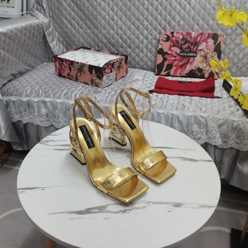 Replica Dolce & Gabbana D&G Sandal For Women #1027366 $125.00 USD for Wholesale