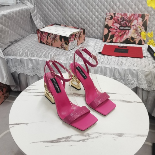 Replica Dolce & Gabbana D&G Sandal For Women #1027368 $125.00 USD for Wholesale