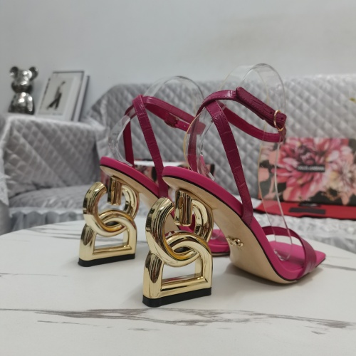 Replica Dolce & Gabbana D&G Sandal For Women #1027368 $125.00 USD for Wholesale