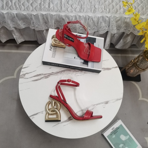 Replica Dolce & Gabbana D&G Sandal For Women #1027369 $125.00 USD for Wholesale