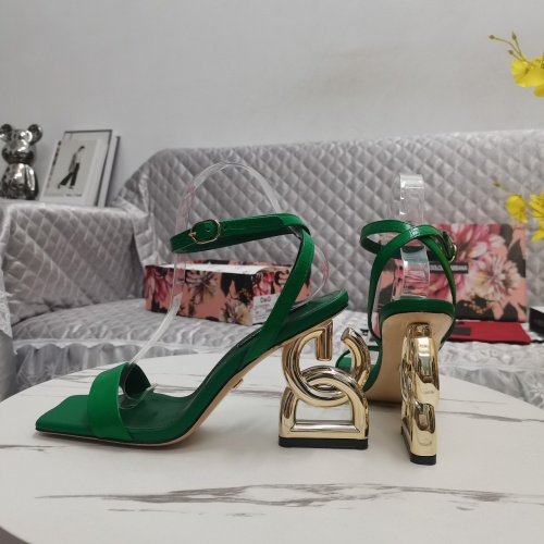 Replica Dolce & Gabbana D&G Sandal For Women #1027370 $125.00 USD for Wholesale