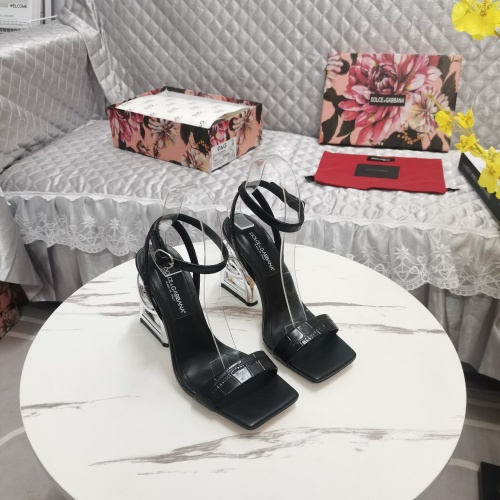 Replica Dolce & Gabbana D&G Sandal For Women #1027371 $125.00 USD for Wholesale