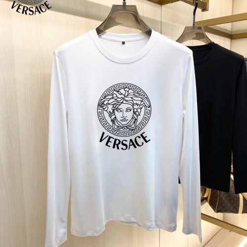 Replica Versace T-Shirts Long Sleeved For Men #1027396, $34.00 USD, [ITEM#1027396], Replica Versace T-Shirts outlet from China