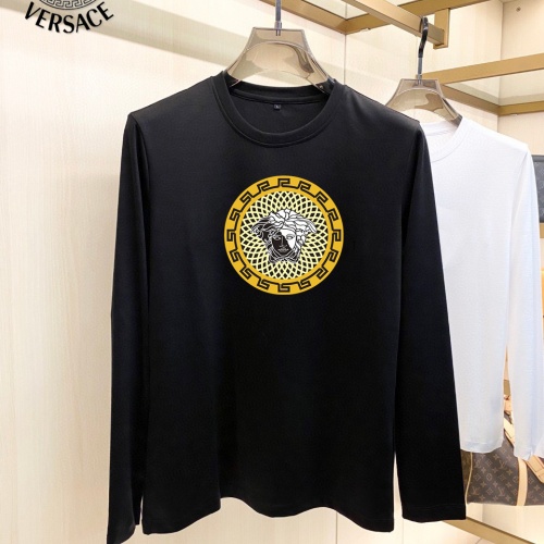 Replica Versace T-Shirts Long Sleeved For Men #1027402, $34.00 USD, [ITEM#1027402], Replica Versace T-Shirts outlet from China