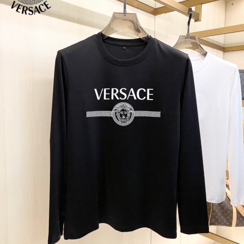 Replica Versace T-Shirts Long Sleeved For Men #1027405, $34.00 USD, [ITEM#1027405], Replica Versace T-Shirts outlet from China