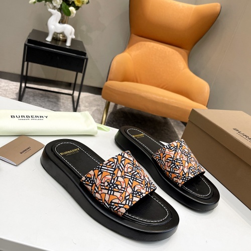 Replica Burberry Slippers For Women #1027548 $80.00 USD for Wholesale