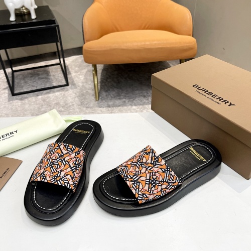 Replica Burberry Slippers For Men #1027549 $80.00 USD for Wholesale