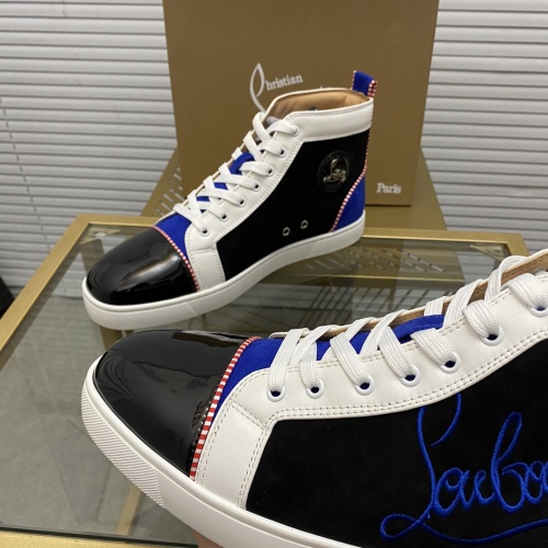 Replica Christian Louboutin High Top Shoes For Men #1027672 $102.00 USD for Wholesale