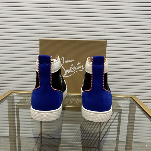 Replica Christian Louboutin High Top Shoes For Men #1027672 $102.00 USD for Wholesale