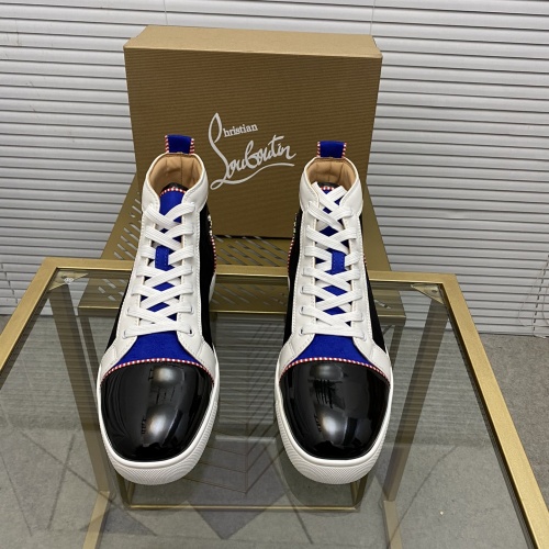 Replica Christian Louboutin High Top Shoes For Women #1027674 $102.00 USD for Wholesale