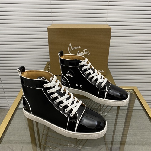 Replica Christian Louboutin High Top Shoes For Men #1027675, $102.00 USD, [ITEM#1027675], Replica Christian Louboutin High Top Shoes outlet from China
