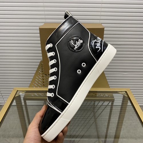 Replica Christian Louboutin High Top Shoes For Men #1027675 $102.00 USD for Wholesale
