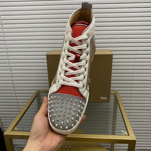 Replica Christian Louboutin High Top Shoes For Men #1027679 $105.00 USD for Wholesale