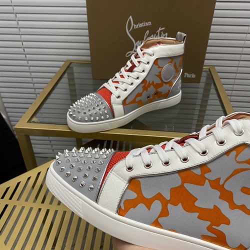 Replica Christian Louboutin High Top Shoes For Men #1027679 $105.00 USD for Wholesale