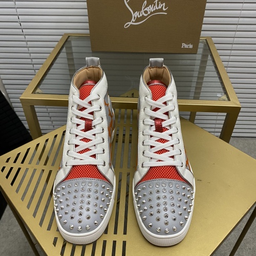 Replica Christian Louboutin High Top Shoes For Women #1027680 $105.00 USD for Wholesale