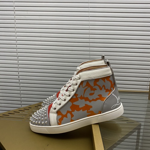 Replica Christian Louboutin High Top Shoes For Women #1027680 $105.00 USD for Wholesale