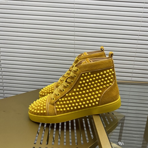 Replica Christian Louboutin High Top Shoes For Women #1027682 $105.00 USD for Wholesale