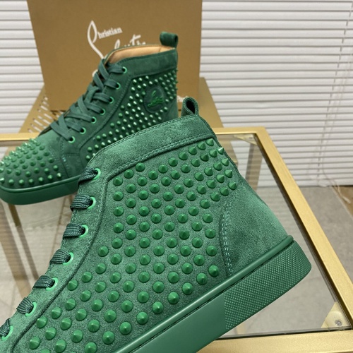 Replica Christian Louboutin High Top Shoes For Men #1027683 $105.00 USD for Wholesale