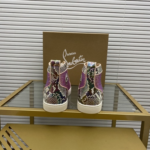 Replica Christian Louboutin High Top Shoes For Women #1027687 $108.00 USD for Wholesale