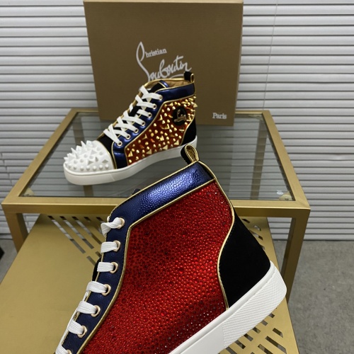 Replica Christian Louboutin High Top Shoes For Men #1027688 $108.00 USD for Wholesale
