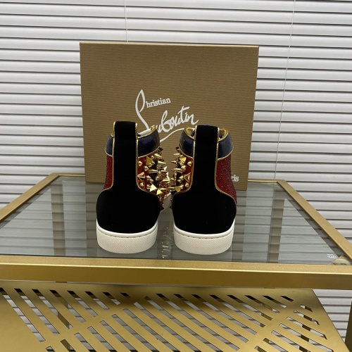 Replica Christian Louboutin High Top Shoes For Men #1027688 $108.00 USD for Wholesale