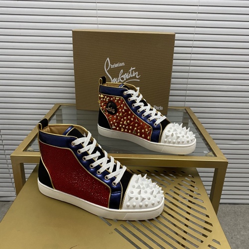 Replica Christian Louboutin High Top Shoes For Women #1027689, $108.00 USD, [ITEM#1027689], Replica Christian Louboutin High Top Shoes outlet from China