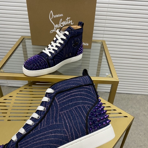 Replica Christian Louboutin High Top Shoes For Women #1027691 $108.00 USD for Wholesale