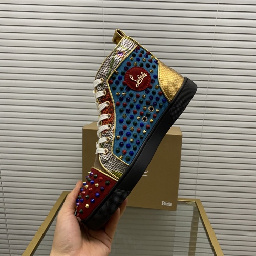 Replica Christian Louboutin High Top Shoes For Women #1027693 $112.00 USD for Wholesale
