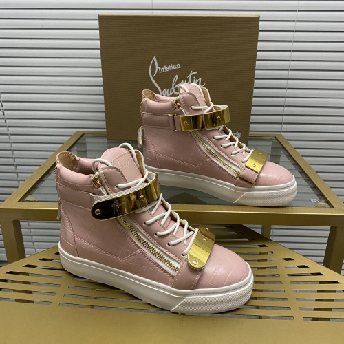 Replica Christian Louboutin High Top Shoes For Women #1027696, $105.00 USD, [ITEM#1027696], Replica Christian Louboutin High Top Shoes outlet from China