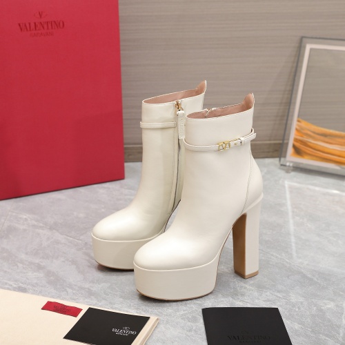 Replica Valentino Boots For Women #1027714, $158.00 USD, [ITEM#1027714], Replica Valentino Boots outlet from China