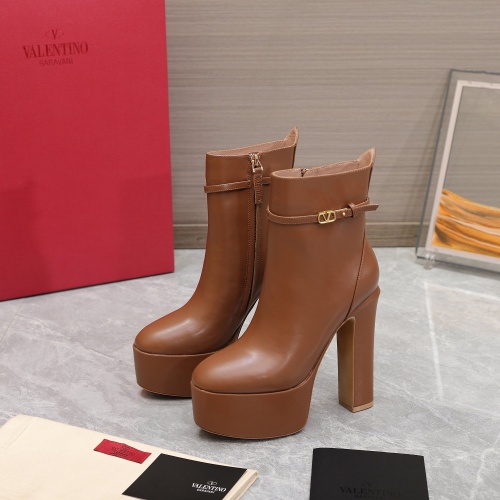 Replica Valentino Boots For Women #1027715, $158.00 USD, [ITEM#1027715], Replica Valentino Boots outlet from China