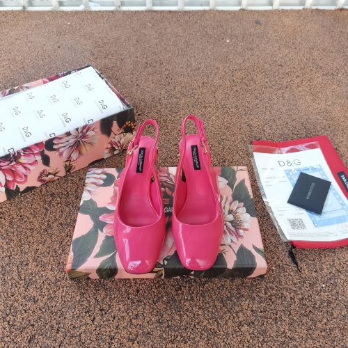 Replica Dolce & Gabbana D&G Sandal For Women #1027745 $125.00 USD for Wholesale