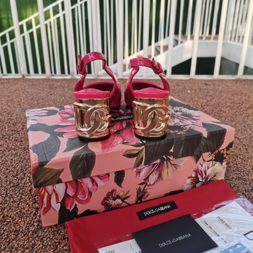 Replica Dolce & Gabbana D&G Sandal For Women #1027745 $125.00 USD for Wholesale