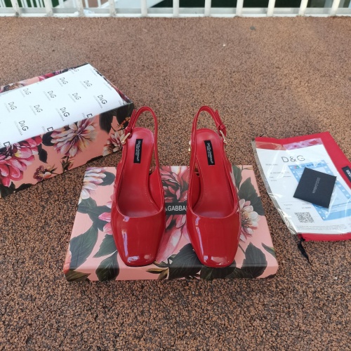Replica Dolce & Gabbana D&G Sandal For Women #1027746 $125.00 USD for Wholesale