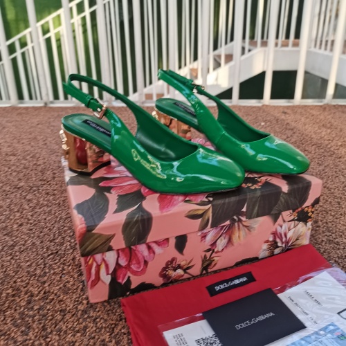 Replica Dolce & Gabbana D&G Sandal For Women #1027748 $125.00 USD for Wholesale