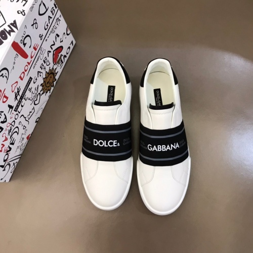 Replica Dolce & Gabbana D&G Casual Shoes For Men #1027829 $68.00 USD for Wholesale