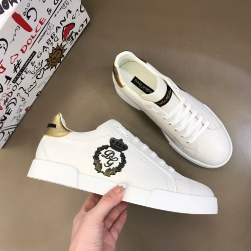 Replica Dolce & Gabbana D&G Casual Shoes For Men #1027845 $68.00 USD for Wholesale