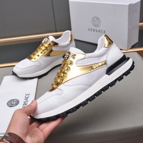 Replica Versace Casual Shoes For Men #1027998 $76.00 USD for Wholesale
